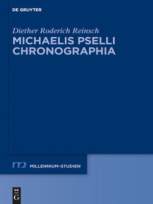 cover image of Michaelis Pselli Chronographia